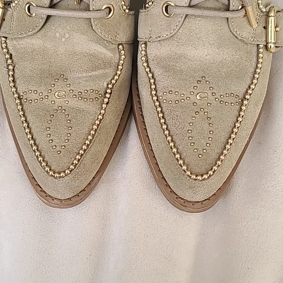 Coach Suede Western Style Boot - Picture 5 of 7